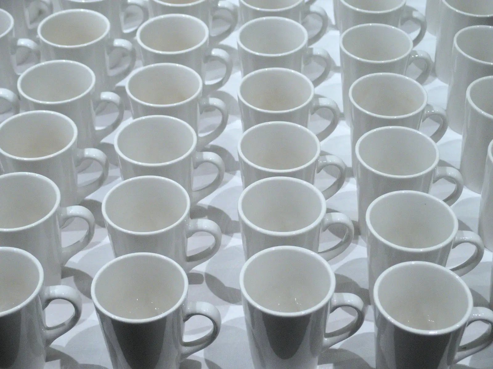 A million china mugs, from The BBs at Centre Parcs, Elvedon, Norfolk - 5th November 2015