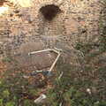 2015 A shopping trolley is abandoned in a Roman tower
