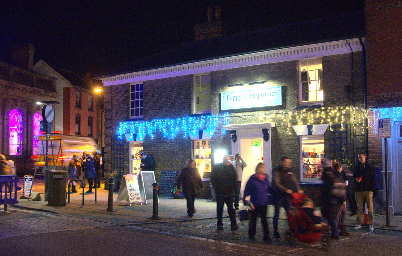 Poppy's Emporium from The Eye Christmas Lights, and a Trip to Norwich, Norfolk - 4th December 2015