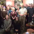 The Swan's 'Christmas Club', The BSCC Christmas Dinner, and a Christmas Tree, Brome, Suffolk - 5th December 2015