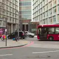 A riderless horse appears through a bus, Southwark, Norwich, and a Power Cut, London, Norfolk and Suffolk - 12th December 2015