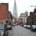 The Shard, as seen from Union Street, Southwark, Norwich, and a Power Cut, London, Norfolk and Suffolk - 12th December 2015