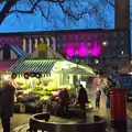 The long-resident Cary's flower stall on the market, Southwark, Norwich, and a Power Cut, London, Norfolk and Suffolk - 12th December 2015