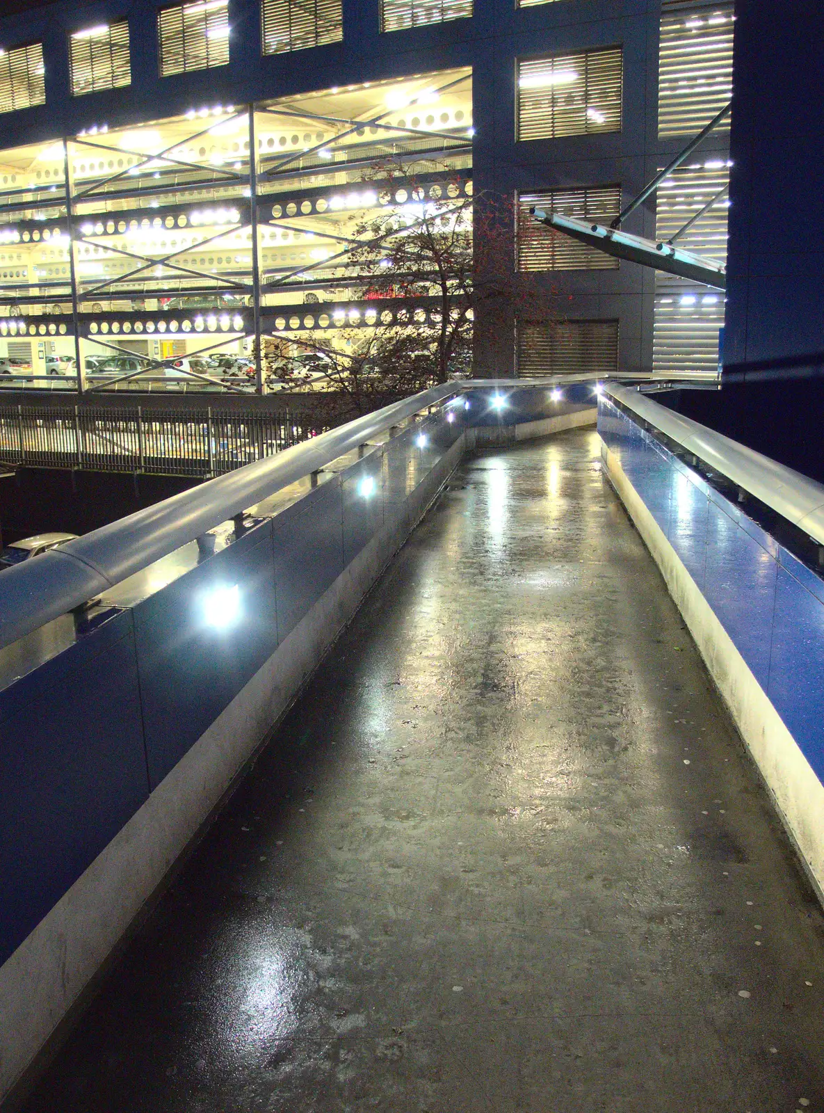 Concrete and steel at St. Andrew's Car Park, from Southwark, Norwich, and a Power Cut, London, Norfolk and Suffolk - 12th December 2015