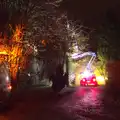 UK Power Networks are out with their cherry picker, Southwark, Norwich, and a Power Cut, London, Norfolk and Suffolk - 12th December 2015