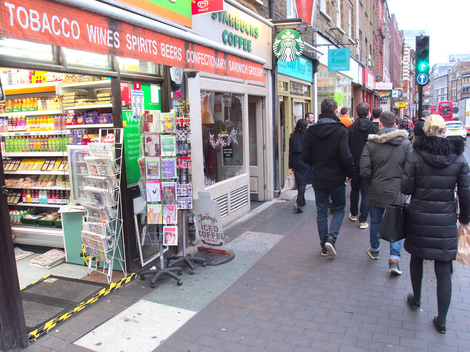 Convenience shop on Southwark Street from A London Lunch, Borough, Southwark - 15th December 2015