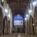 The nave of Chester Catherdral, A Party and a Road Trip to Chester, Suffolk and Cheshire - 20th December 2015