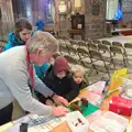 Fred and Harry buy some bricks to contribute, A Party and a Road Trip to Chester, Suffolk and Cheshire - 20th December 2015