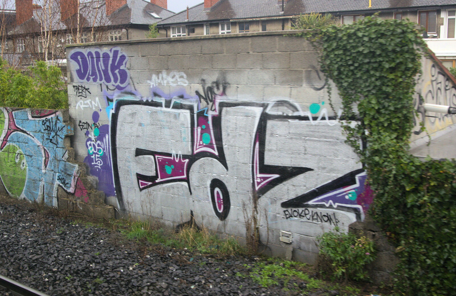 A silver Edz tag from Christmas Eve in Dublin and Blackrock, Ireland - 24th December 2015