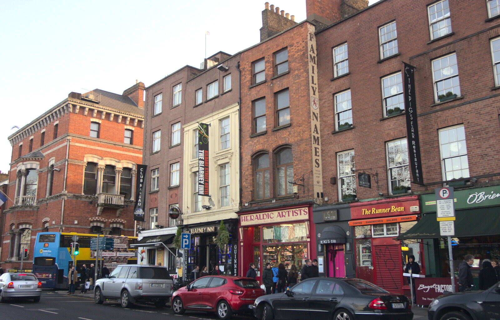 Interesting old buildings from Christmas Eve in Dublin and Blackrock, Ireland - 24th December 2015