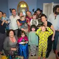 Fred keeps doing his crazy eye thing, Christmas in Blackrock and St. Stephen's in Ballybrack, Dublin, Ireland - 25th December 2015