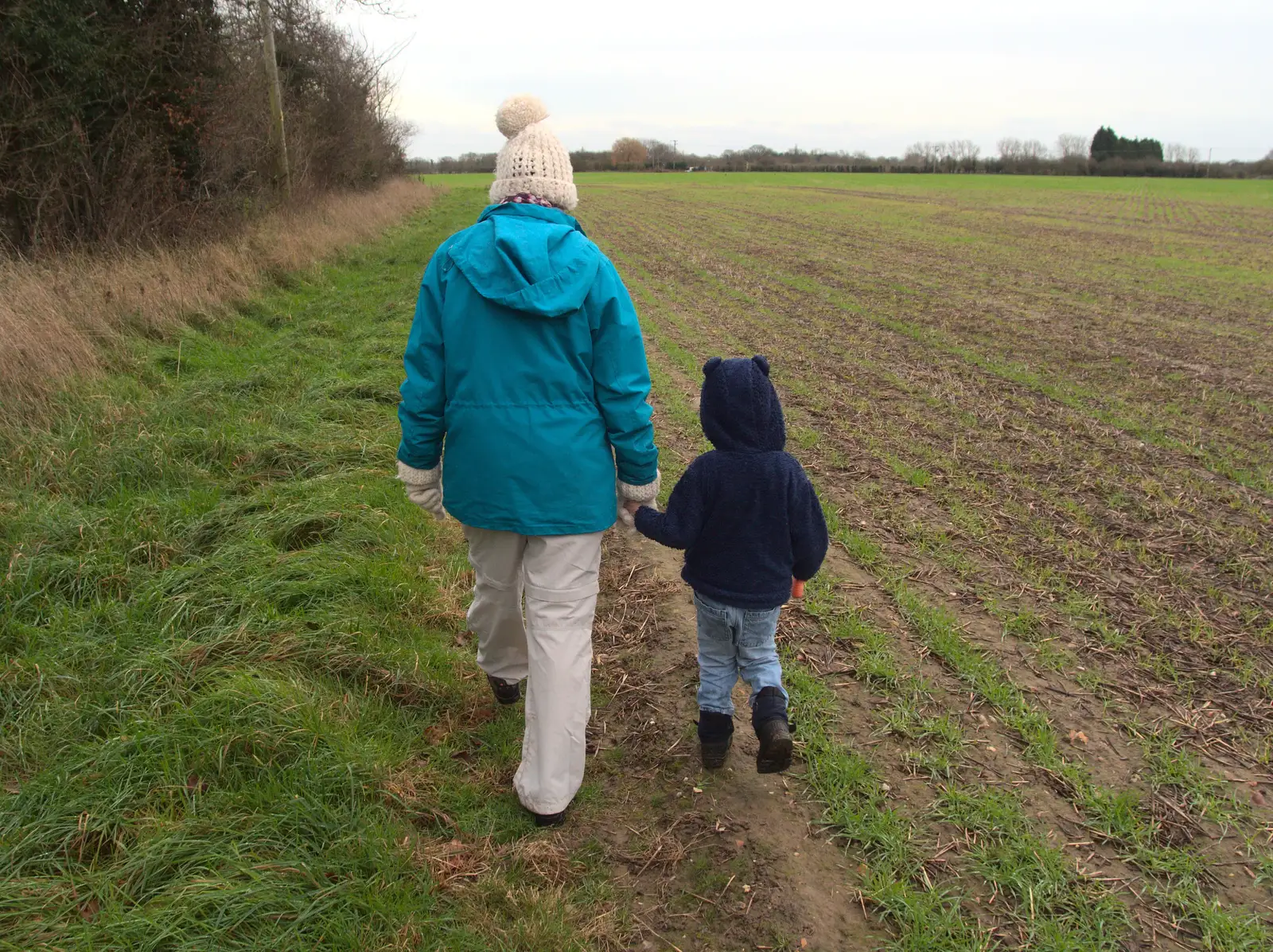 Isobel and Harry, from New Year's Eve With The BBs, The Barrel, Banham, Norfolk - 31st December 2015