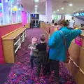 Classic tasteful bowl-o-rama carpet, Ten-Pin Bowling, Riverside, Norwich - 3rd January 2016