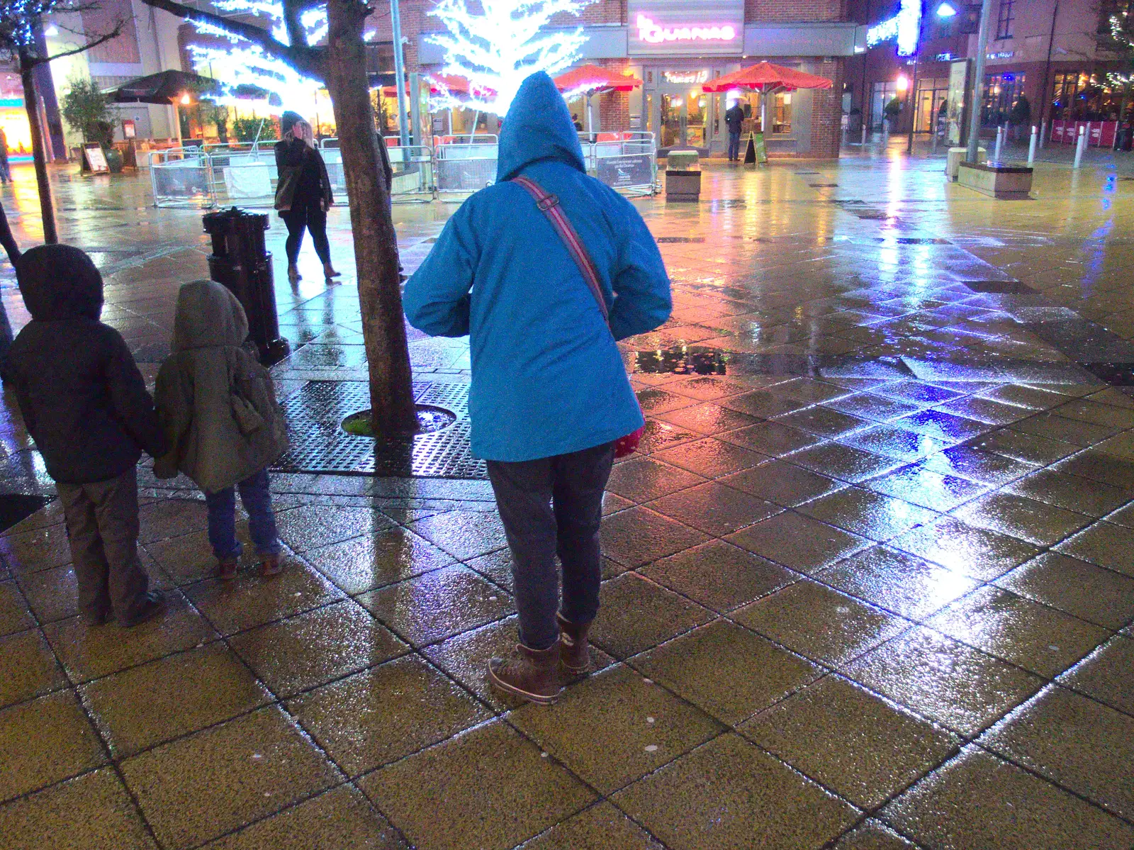 It's been raining outside, from Ten-Pin Bowling, Riverside, Norwich - 3rd January 2016