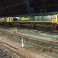 A couple of Class 66 'sheds', Isobel Goes to Lyon, Ipswich Station, Burrell Road - 24th January 2016