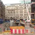 The Crossrail dig outside Liverpool Street, Isobel Goes to Lyon, Ipswich Station, Burrell Road - 24th January 2016