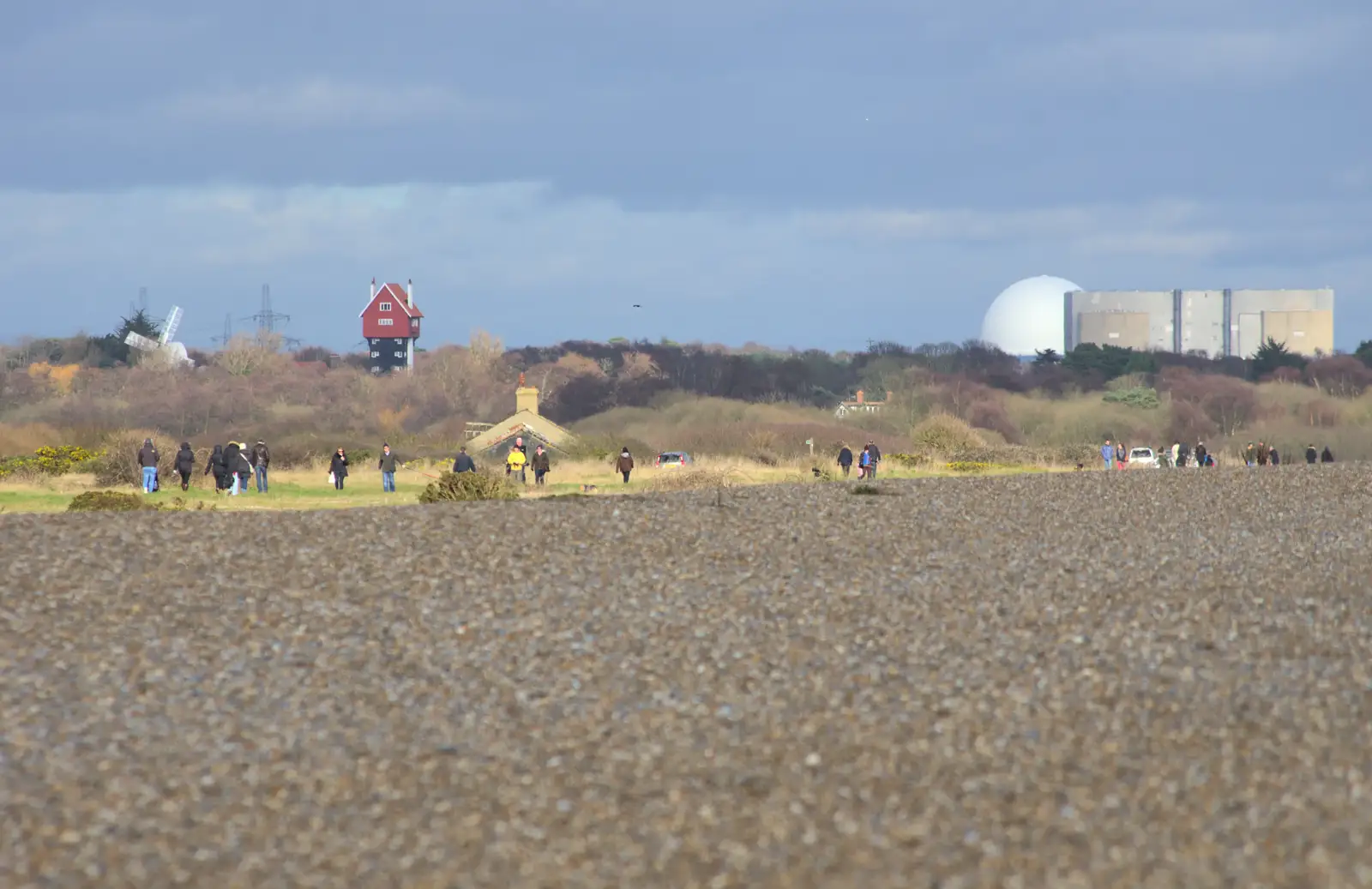 The House in the Clouds and Sizewell, from A Trip to Aldeburgh, Suffolk - 7th February 2016