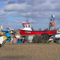 Boats on the beach, A Trip to Aldeburgh, Suffolk - 7th February 2016
