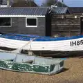 More boats and huts, A Trip to Aldeburgh, Suffolk - 7th February 2016