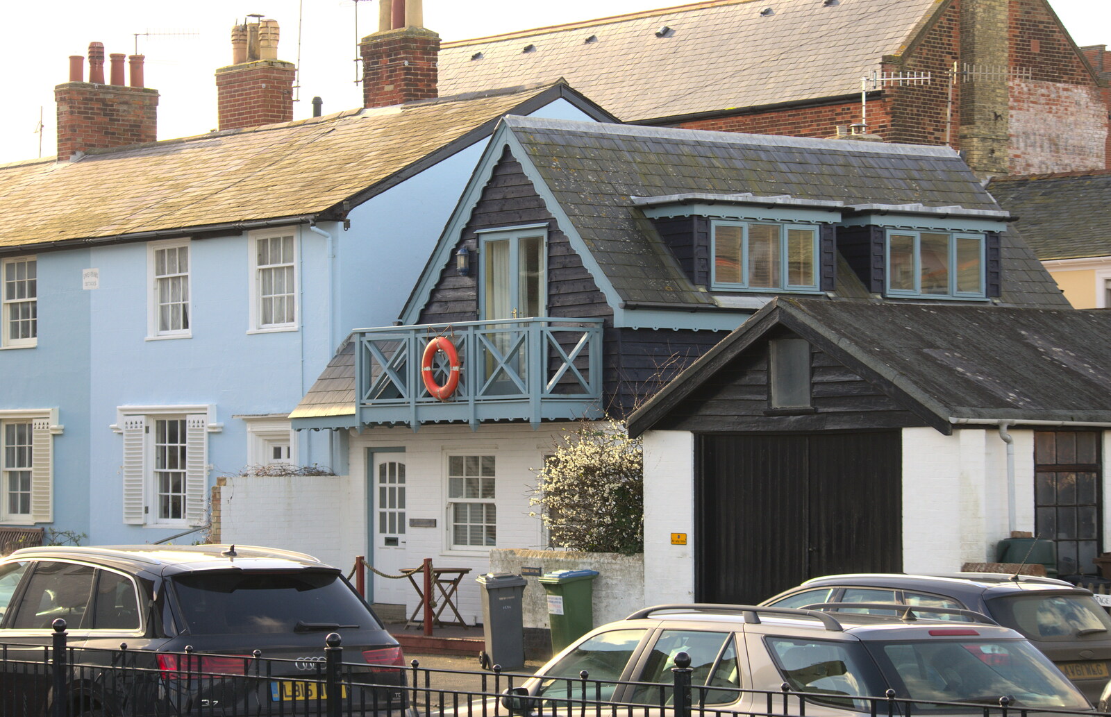 A Trip to Aldeburgh, Suffolk - 7th February 2016: The house from TV programme 'Grandpa in my Pocket'