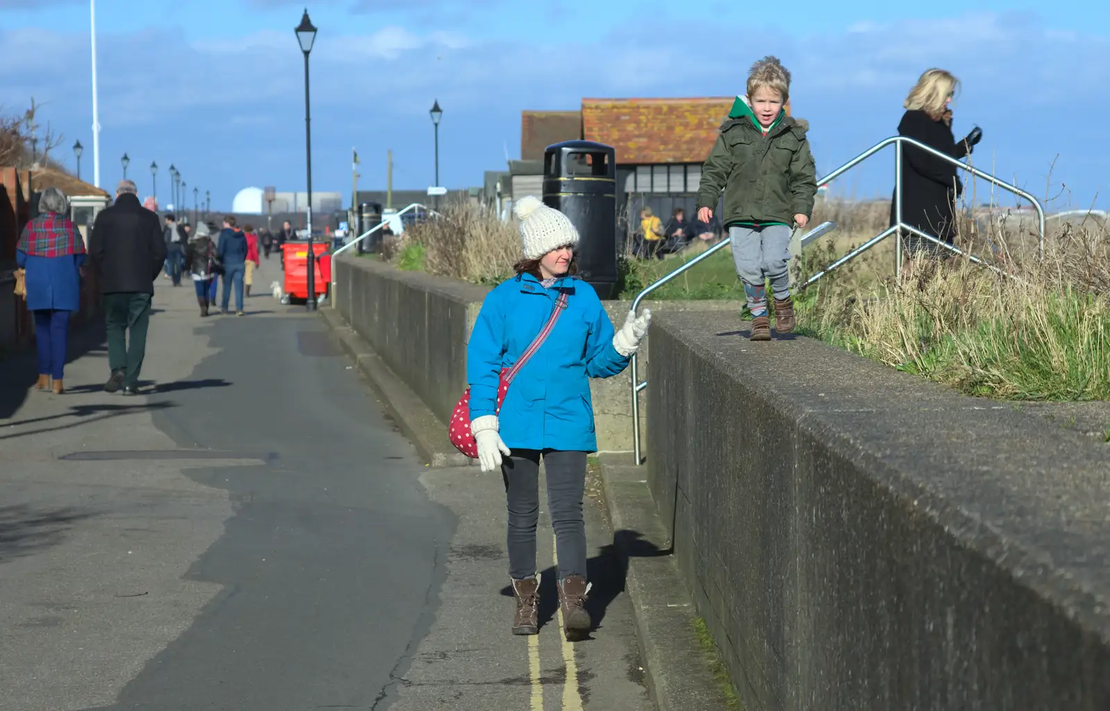 Harry's on another wall, from A Trip to Aldeburgh, Suffolk - 7th February 2016