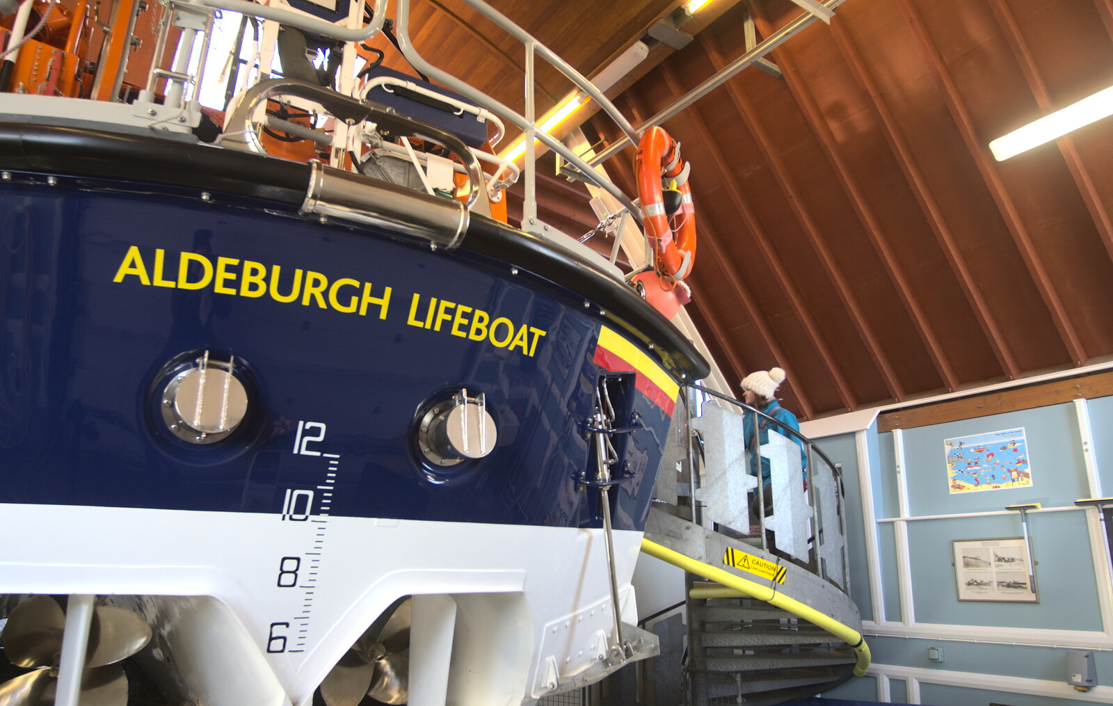 A Trip to Aldeburgh, Suffolk - 7th February 2016: The Aldeburgh lifeboat museum