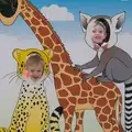 Harry and Fred do the cut-out thing, Another Trip to Banham Zoo, Banham, Norfolk - 25th March 2016