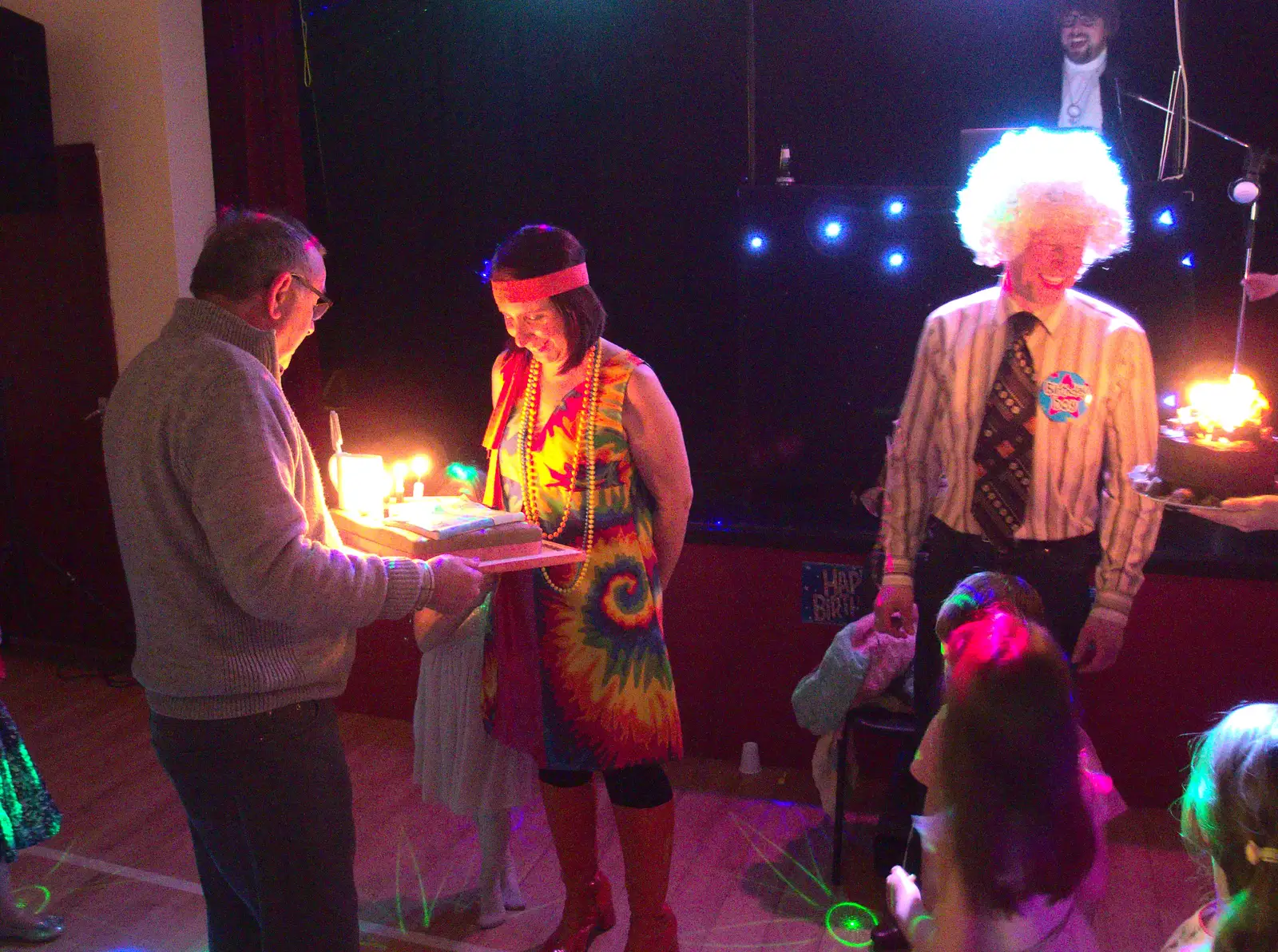 A birthday cake occurs, from Sarah's Birthday, Pulham Market Village Hall, Pulham, Norfolk - 2nd April 2016