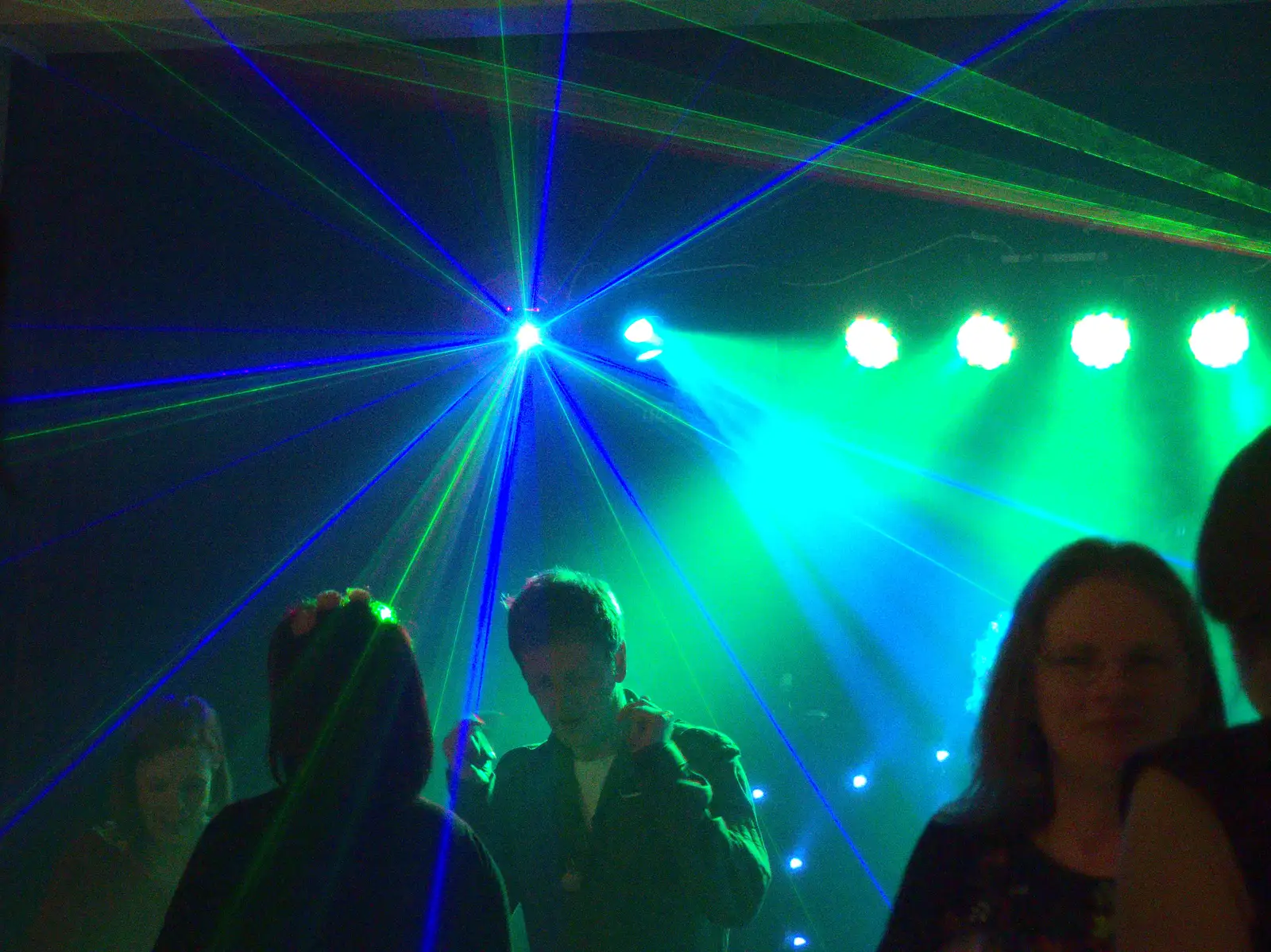 It's like an actual night club, from Sarah's Birthday, Pulham Market Village Hall, Pulham, Norfolk - 2nd April 2016