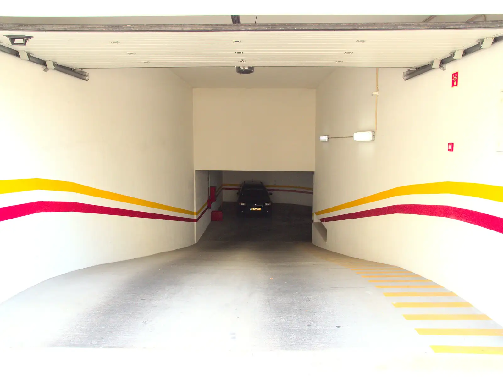 An underground car park, from A Trip to Albufeira: The Hotel Paraiso, Portugal - 3rd April 2016