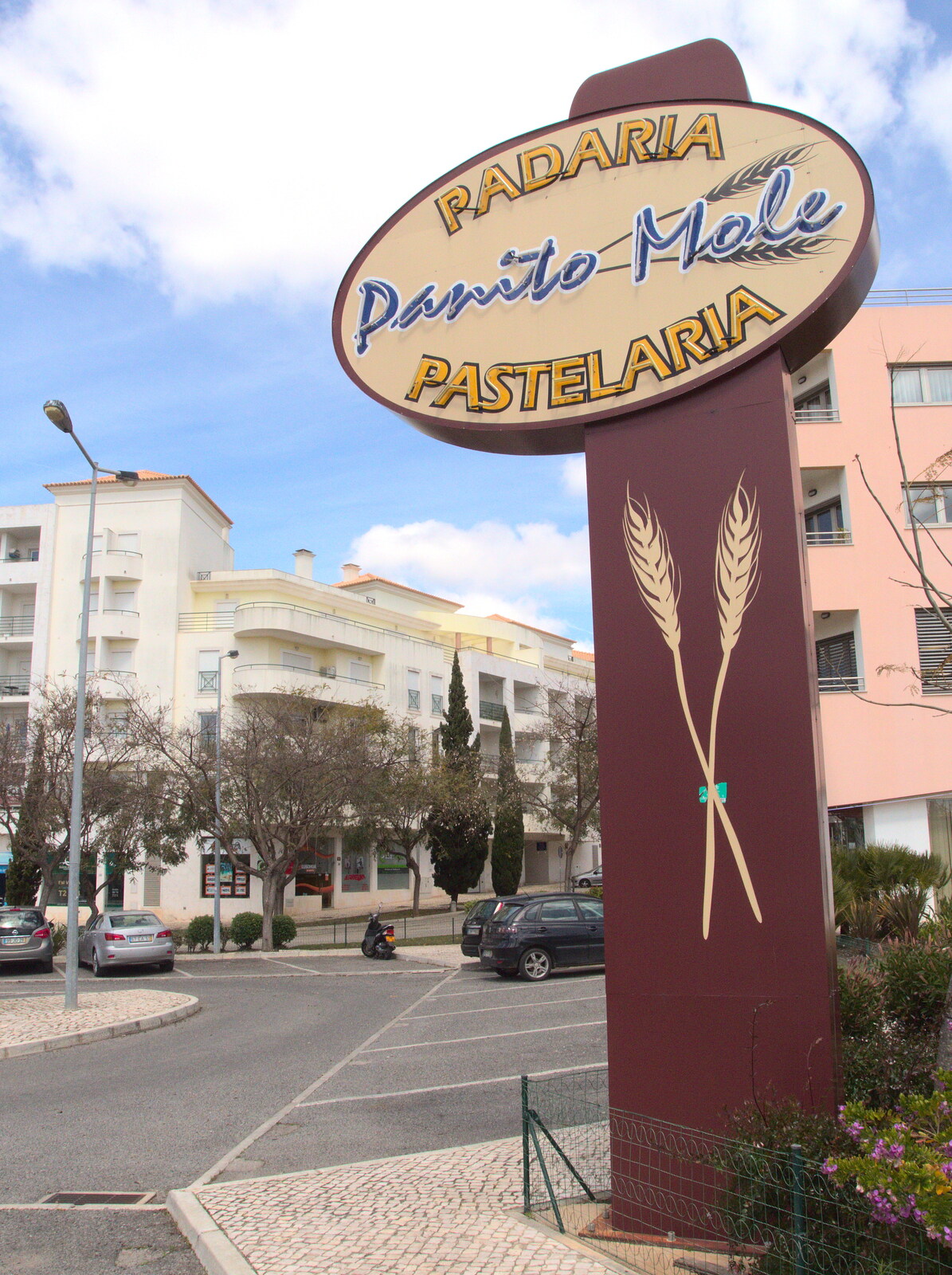 The Panito Mole sign from A Trip to Albufeira: The Hotel Paraiso, Portugal - 3rd April 2016