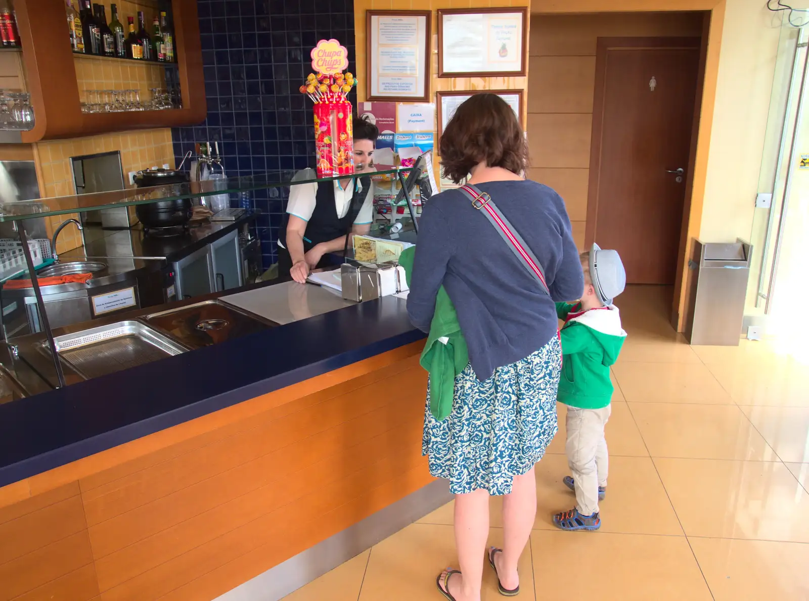 Harry goes for another Chupa Chupa, from A Trip to Albufeira: The Hotel Paraiso, Portugal - 3rd April 2016