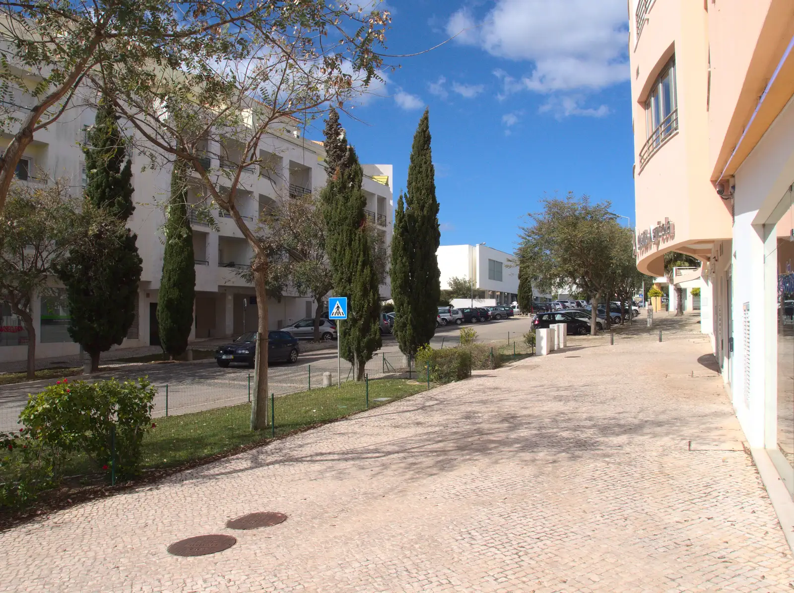 The business streets of Albufeira, from A Trip to Albufeira: The Hotel Paraiso, Portugal - 3rd April 2016