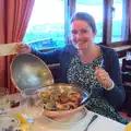 Isobel and the Cataplana pan, A Trip to Albufeira: The Hotel Paraiso, Portugal - 3rd April 2016