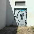 Random graffiti, Gary and Vanessa's Barbeque, Alcantarilha, Algarve, Portugal - 7th April 2016