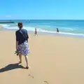 Isobel on the beach, Gary and Vanessa's Barbeque, Alcantarilha, Algarve, Portugal - 7th April 2016