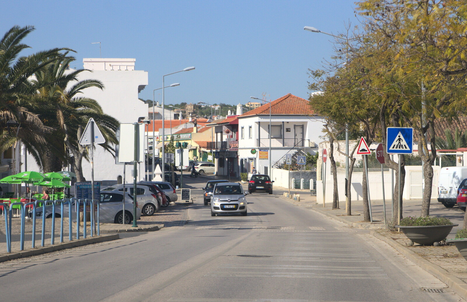 Some random Portuguese street from Gary and Vanessa's Barbeque, Alcantarilha, Algarve, Portugal - 7th April 2016