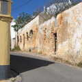 Crumbling walls, Gary and Vanessa's Barbeque, Alcantarilha, Algarve, Portugal - 7th April 2016