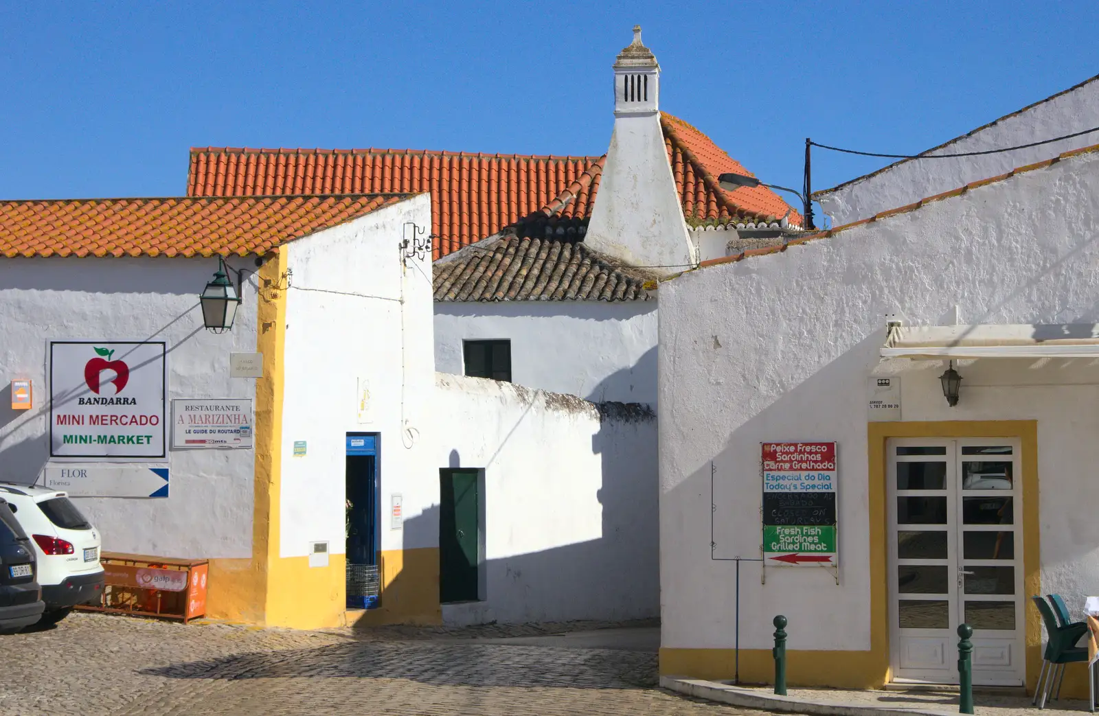 Whitewashed buildings, from Gary and Vanessa's Barbeque, Alcantarilha, Algarve, Portugal - 7th April 2016