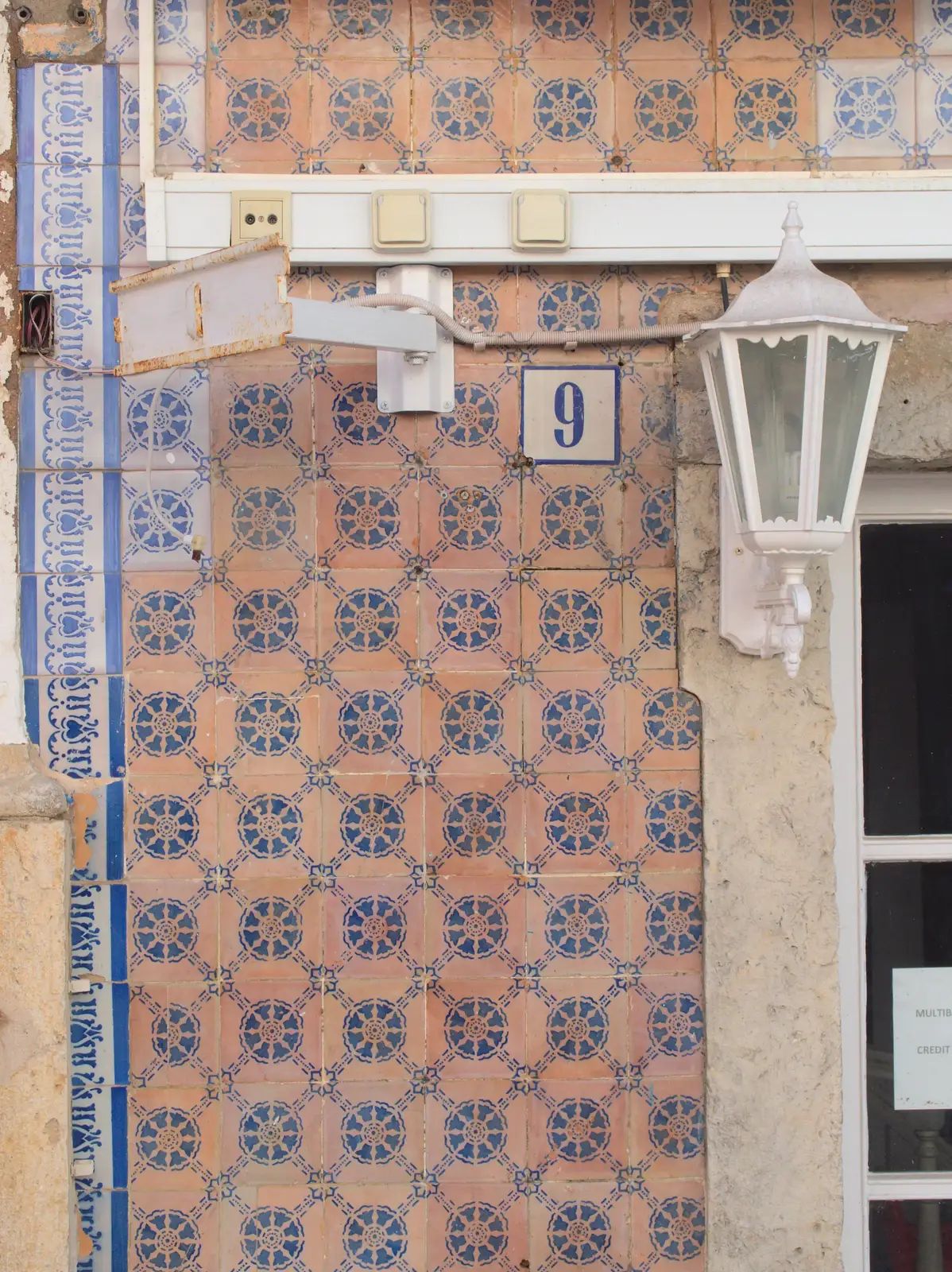 Tiling detail, from Last Days and the Journey Home, Albufeira, Portugal - 9th April 2016