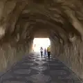 The artificial cave/tunnel to the beach, Last Days and the Journey Home, Albufeira, Portugal - 9th April 2016