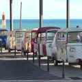 A line of tuk-tuks near the Inatel Hotel, Last Days and the Journey Home, Albufeira, Portugal - 9th April 2016