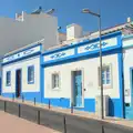 Blue and white buildings, Last Days and the Journey Home, Albufeira, Portugal - 9th April 2016