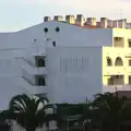 The top of the building looks like a Cyberman, Last Days and the Journey Home, Albufeira, Portugal - 9th April 2016