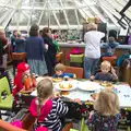 It's a feeding frenzy, Harry's Pirate Party, The Oaksmere, Brome, Suffolk - 16th April 2016