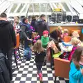 Sweets are handed out, Harry's Pirate Party, The Oaksmere, Brome, Suffolk - 16th April 2016