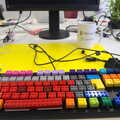 Zoheb's keyboard is finished, A SwiftKey Innovation Week, Southwark, London - 22nd April 2016