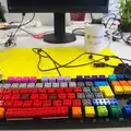 Zoheb's keyboard is finished, A SwiftKey Innovation Week, Southwark, London - 22nd April 2016