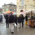 Bury market is going on, The East Anglian Beer Festival, Bury St Edmunds, Suffolk - 23rd April 2016