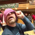 Marc's got a hat on, The East Anglian Beer Festival, Bury St Edmunds, Suffolk - 23rd April 2016